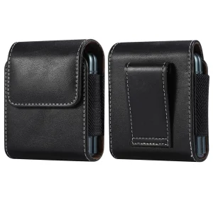 Калъф кобур Vertical за Samsung Galaxy Z Flip7 5G / Z Flip / Galaxy Z Flip3 5G / Motorola Razr 5G, черен