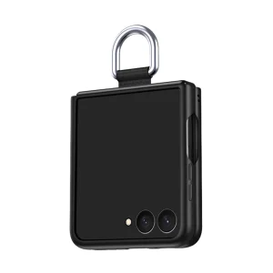 Калъф Skin Feel Ring Holder за Samsung Galaxy Z Flip8, черен