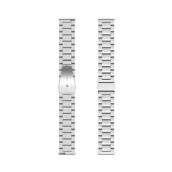 Метална каишка 22mm за Huawei Watch GT 3 46mm / GT Runner / Garmin Forerunner 265 / Forerunner 265 Music, сребърен 4