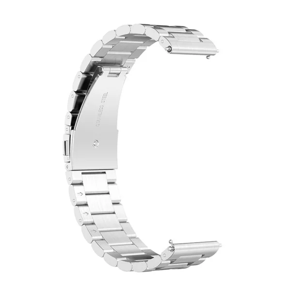 Метална каишка 22mm за Huawei Watch GT 3 46mm / GT Runner / Garmin Forerunner 265 / Forerunner 265 Music, сребърен 3