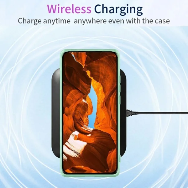 Калъф гръб MagSF Slim Silicone за Samsung Galaxy A27 5G, зелен 3