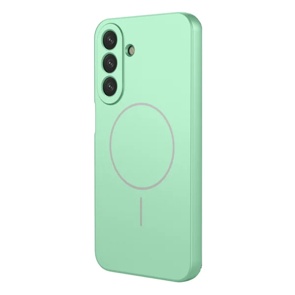 Калъф гръб MagSF Slim Silicone за Samsung Galaxy A27 5G, зелен 2