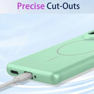 Калъф гръб MagSF Slim Silicone за Samsung Galaxy A27 5G, зелен 4