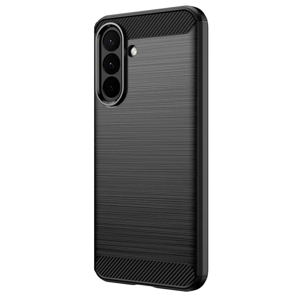 Силиконов калъф Carbon Fibre Brushed за Samsung Galaxy A27 5G, черен 2