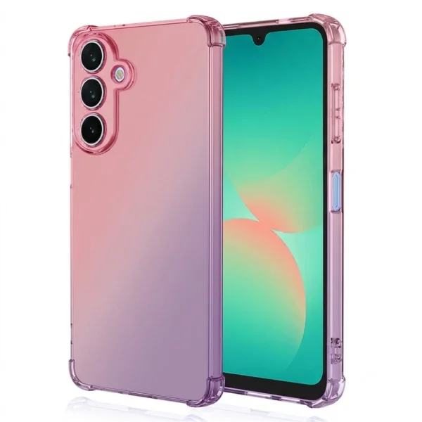 Удароустойчив калъф Anti-Drop Color за Samsung Galaxy A27 5G, розов-лилав 1