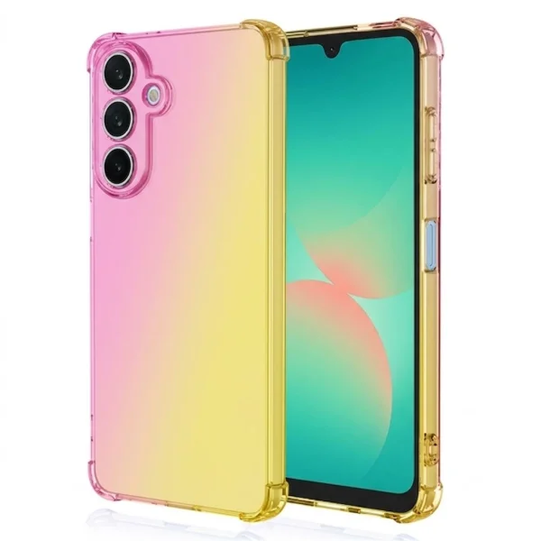Удароустойчив калъф Anti-Drop Color за Samsung Galaxy A27 5G, розов-златен 1