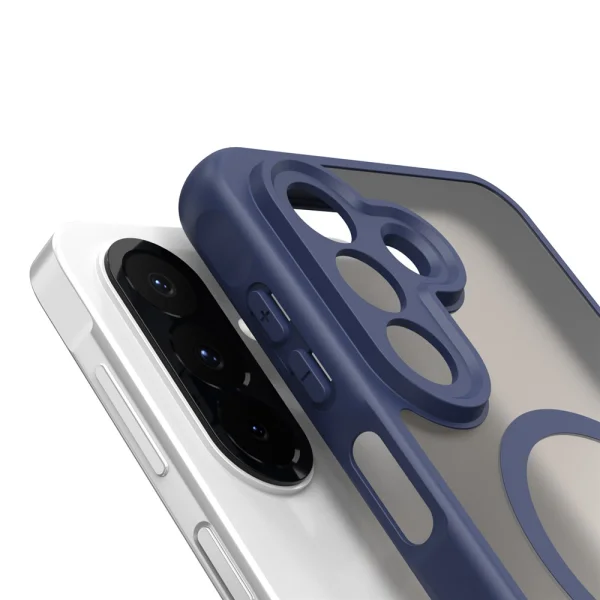 Shockproof Case MagSF Matte for Samsung Galaxy A27, blue 2