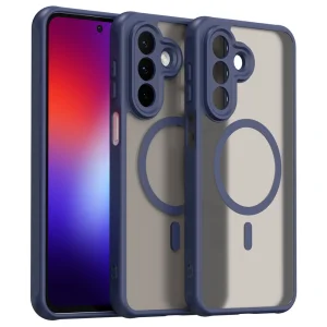 Удароустойчив калъф MagSF Matte за Samsung Galaxy A27, син