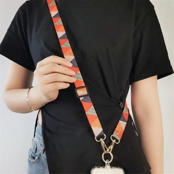 Universal phone lanyard 33.5-60cm, multicolored 6