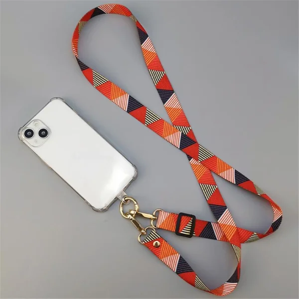 Universal phone lanyard 33.5-60cm, multicolored 4
