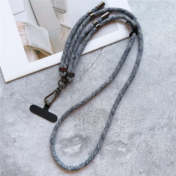 Universal phone strap 14cm, gray 3