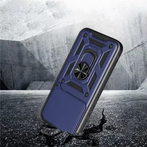 Удароустойчив калъф Hybrid Slide Camera за Xiaomi 17T Pro, син 4