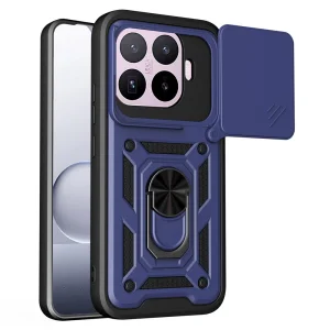 Удароустойчив калъф Hybrid Slide Camera за Xiaomi 17T Pro, син