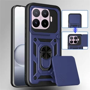 Удароустойчив калъф Hybrid Slide Camera за Xiaomi 17T Pro, син 3