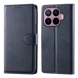 Калъф тефтер Wallet Calf Texture за Xiaomi 17T, син