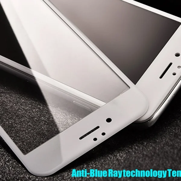 Стъклен протектор RURIHAI Solid Defense 0.1MM FULL  iPhone 7/ 8/ iPhone SE 2020 ,Бял 4