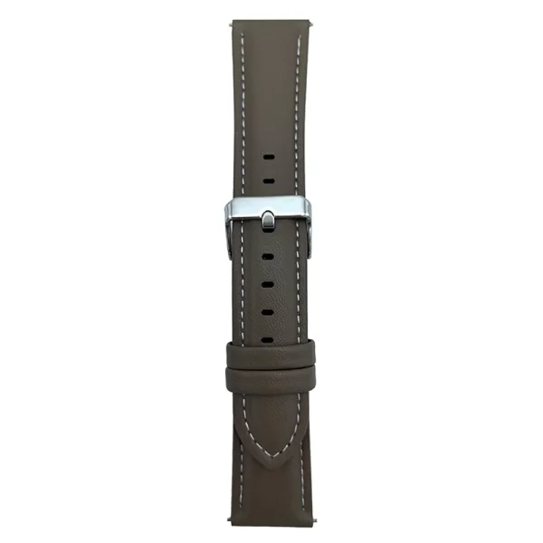 Кожена каишка Nappa Texture (ширина 22mm) за Huawei Watch GT 5 46mm, кафяв 1