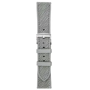 Кожена каишка Dragon Scale Texture за Huawei Watch GT 5 46mm, светло сив