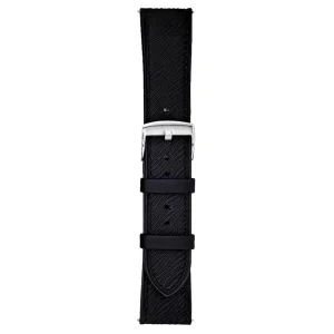 Кожена каишка Dragon Scale Texture за Huawei Watch GT 5 46mm, черен