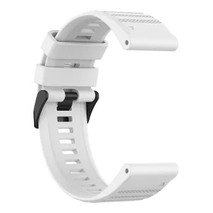Силиконова каишка 26mm за Garmin Fenix 6X GPS/6X Pro/6X Sapphire GPS, бял 4