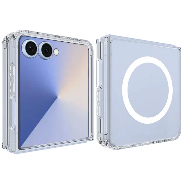 MagSF TPU+Acrylic Case for Samsung Galaxy Z Flip8 5G, transparent 2