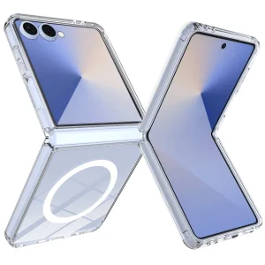 Калъф MagSF TPU+Acrylic за Samsung Galaxy Z Flip8 5G, прозрачен