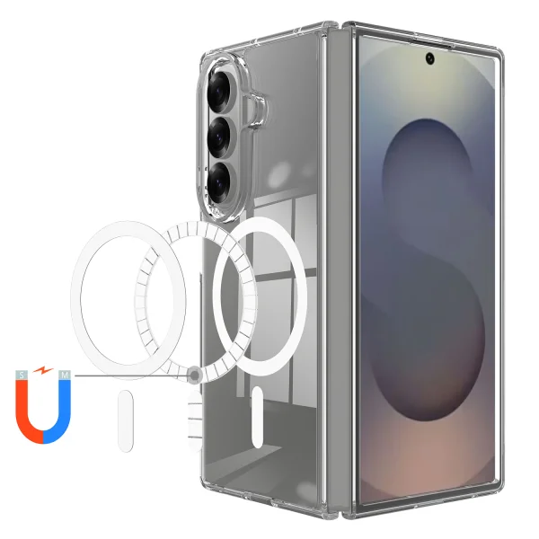 Калъф MagSF TPU+Acrylic за Samsung Galaxy Z Fold8 Ultra, прозрачен 6