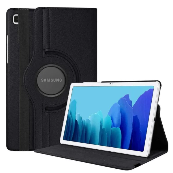 360° Stand Flip Leather Case for Samsung Galaxy A7 Lite 8.7-inch T220 / T225, Black 2