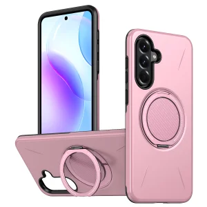 Удароустойчив калъф Magnetic Kickstand за Samsung Galaxy А27, розов