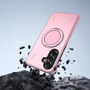 Удароустойчив калъф Magnetic Kickstand за Samsung Galaxy А27, розов 4