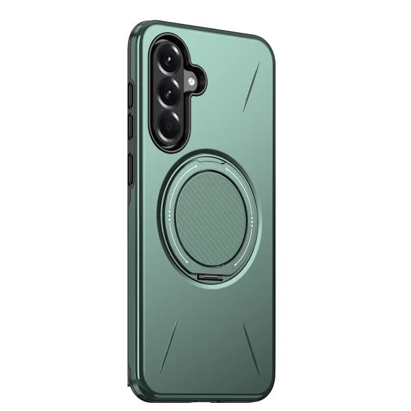 Удароустойчив калъф Magnetic Kickstand за Samsung Galaxy А27, зелен 2
