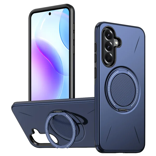 Shockproof case Magnetic Kickstand for Samsung Galaxy А27, blue 1
