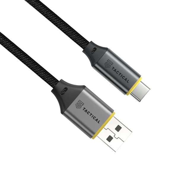 Кабел Tactical Fast Rope Aramid 2.0, USB-A/USB-C, 2m, черен 2