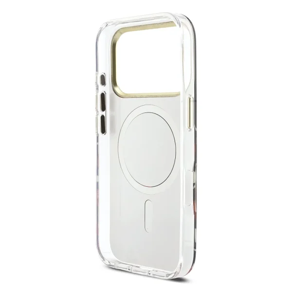 Калъф GUESS PC/TPU Mirror Glitter Cherry, съвместим с MagSafe Case за Iphone 18 Pro Max (GUHMP17X5HMRCGEG), череши 6