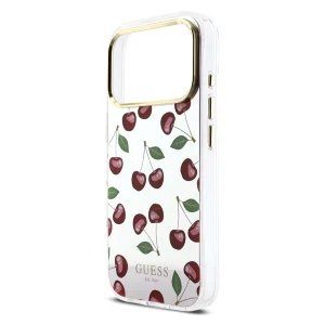 Калъф GUESS PC/TPU Mirror Glitter Cherry, съвместим с MagSafe Case за Iphone 18 Pro Max (GUHMP17X5HMRCGEG), череши 5