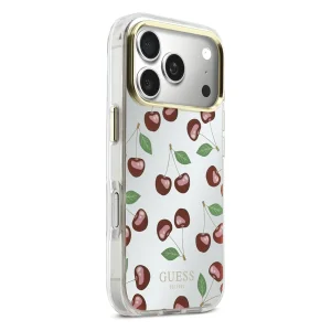 Калъф GUESS PC/TPU Mirror Glitter Cherry, съвместим с MagSafe Case за Iphone 18 Pro Max (GUHMP17X5HMRCGEG), череши 4