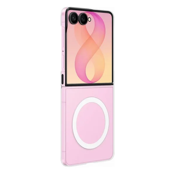 Калъф Samsung Clear Magnet Cover, съвместим с MagSafe за Galaxy Z Flip 8 (EF-CF776CTE), прозрачен 2
