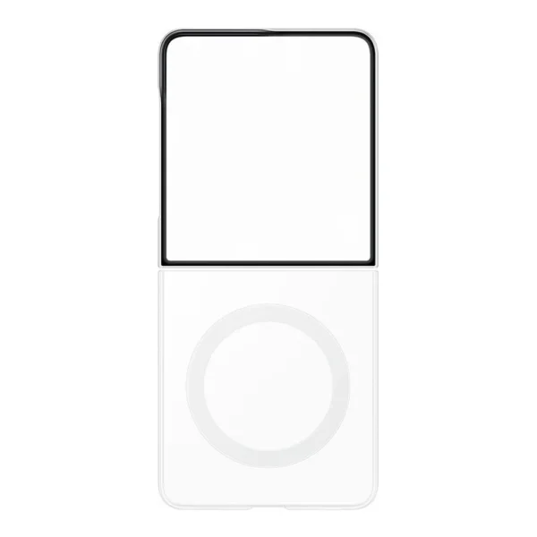 Калъф Samsung Clear Magnet Cover, съвместим с MagSafe за Galaxy Z Flip 8 (EF-CF776CTE), прозрачен 3