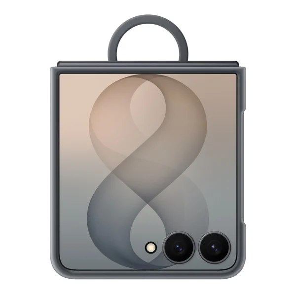 Калъф Samsung Silicone Magnetic Cover, съвместим с Magsafe with Ring за Galaxy Z Flip 8 (EF-EF776CBE), черен 1