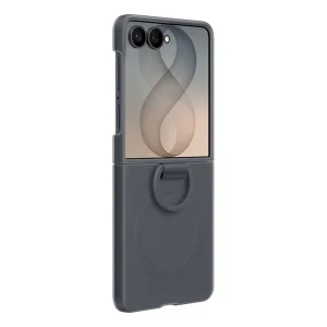 Калъф Samsung Silicone Magnetic Cover, съвместим с Magsafe with Ring за Galaxy Z Flip 8 (EF-EF776CBE), черен 4