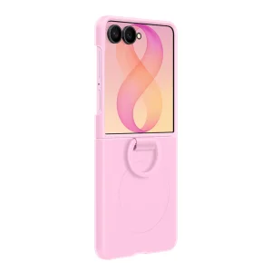 Калъф Samsung Silicone Magnetic Cover, съвместим с Magsafe with Ring за Galaxy Z Flip 8 (EF-EF776CVE), розов 4