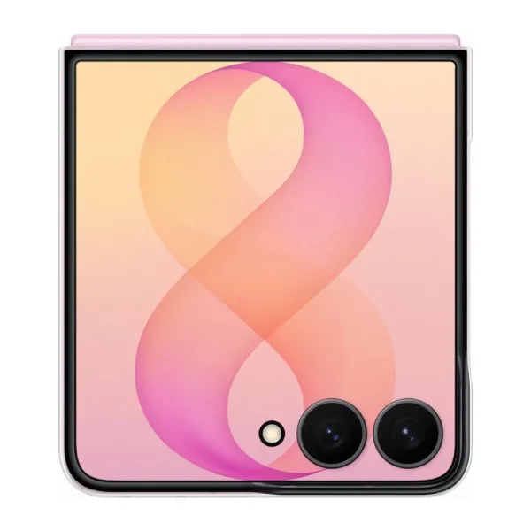 Samsung Clear Cover for Galaxy Z Flip 8 (EF-QF776CTE), transparent 3