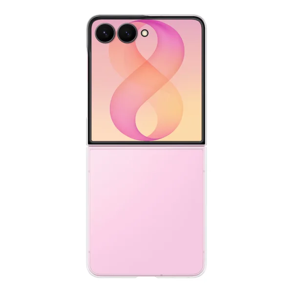Samsung Clear Cover for Galaxy Z Flip 8 (EF-QF776CTE), transparent 2