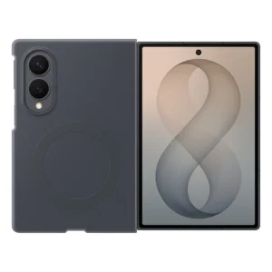Калъф Samsung Silicone Magnet Cover, съвместим с Magsafe за Galaxy Z Fold 8 (EF-EF971CBE), черен