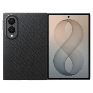 Калъф Samsung Carbon Magnet Case, съвместим с Magsafe за Galaxy Z Fold 8 (EF-KF971SBE), черен