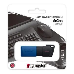 Флаш памет 64GB USB 3.2 DTXM KINGSTON, черен 3