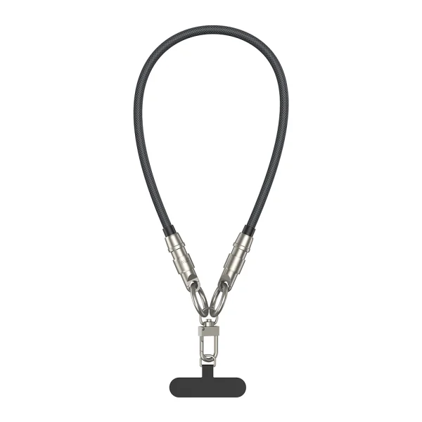 Кабел с връзка BWOO Lanyard Cable USB-C към Lightning, 0.3m, 27W, черен 3