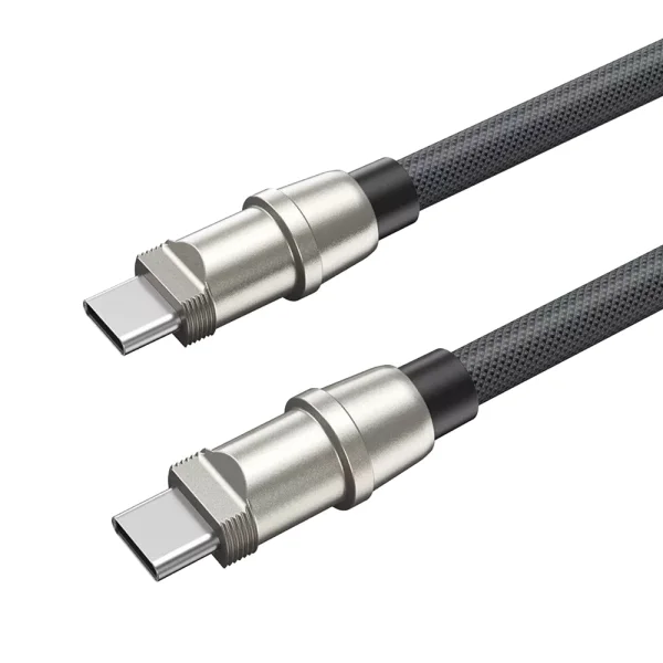 Lanyard Cable BWOO Lanyard Cable USB-C to USB-C, 0.3m, 60W, black 1