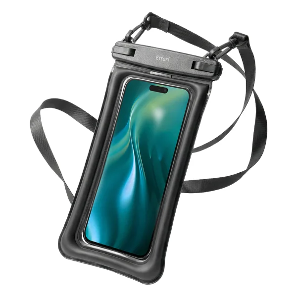 Waterproof case Etteri Floating, black 1
