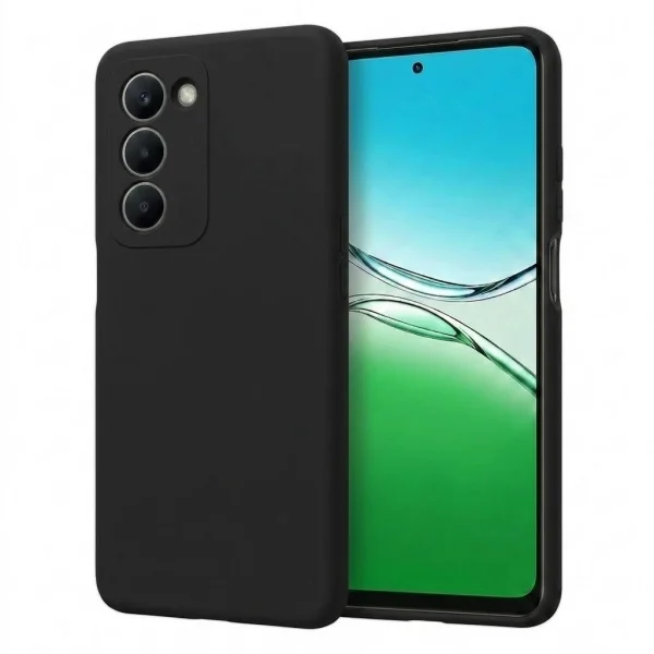 Silicone Lite case for Oppo A5 5G, black 1